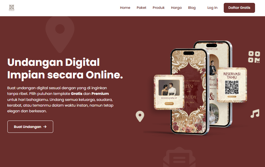 Undangan Digital Impian secara Online.